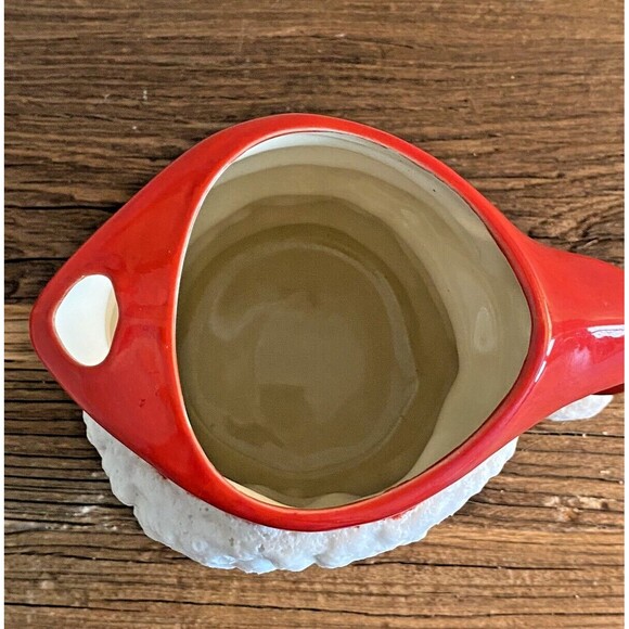 Vintage Winking Santa Claus Christmas Decoration Pitcher MCM Used - Picture 8 of 11